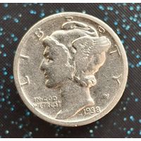 Дайм 10 центов 1938 распродажа коллекции