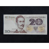 Польша 20 злотых 1982г.