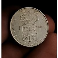 1 крона 1968 (3), серебро