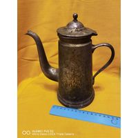 Очень редкий заварочный чайник СССР Мельхиор достойнейшее пополнение коллекции самая привлекательная цена трёхдневный аукцион