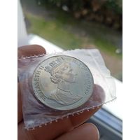 Остров Мэн 1 крона, 1989 200 лет мятежу на "Баунти". Корабль
