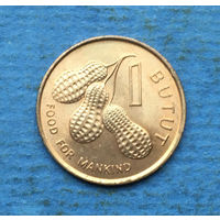 Гамбия 1 бутут 1974 юбилейная