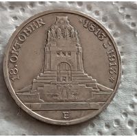 Саксония 3 марки 1913 битва народов