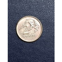 Польша 2 гроша 1999г.