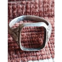 Перстень, с немецких позиций. Вермахт. Серебро, 835.