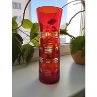 Ваза Штрихи, высота 30.5 см. СССР