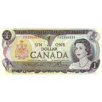 Канада 1 доллар образца 1973 года UNC p85a(1) серия lE