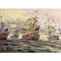 Открытка "Керченское сражение 8 (19) июля 1790 г." 2