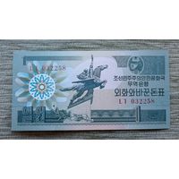 Werty71 КНДР Северная Корея 1 Вон 1988 UNC банкнота