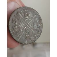 1 эре швеция 1736