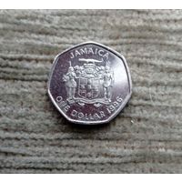 Werty71 Ямайка 1 доллар 1996 семигранный