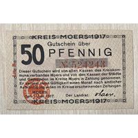 Нотгельд Ольденбург 50 пфеннигов 1917 год. Веймарская республика