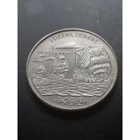 Куба 1 песо 1989 г. - 500 лет открытию Америки