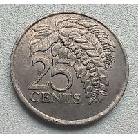 Тринидад и Тобаго 25 центов, 1980  5-1-2