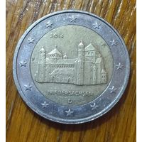 Германия, 2 евро 2014 года, D, Нижняя Саксония