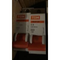 Автоматический выключатель BA47-63 C6 230-400V 1 полюс TDM