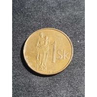 Словакия 1 крона 2002