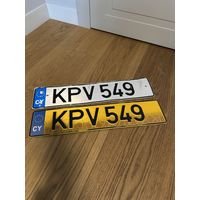 Автомобильные Номера Кипра Пара