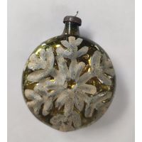 Елочная игрушка СССР.Снежинка.Ж