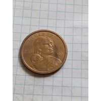 Доллар 2000 года Сакагавея