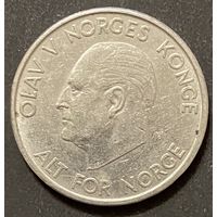 Монета 5 крон 1963 год. Норвегия