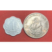 Восточные Карибы 2 монеты