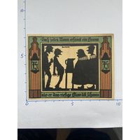 Нодгельд 75 пфеннигов Глахау. Веймарская республика - 0202