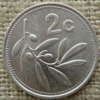 2 цента 1986 Мальта