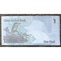 1 риал 2017 года - Катар - UNC
