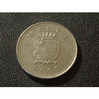 Мальта 2 цента 1995 г.