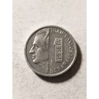 Испания 1 песета 2001