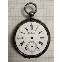 Часы карманные 84 пробы Qte Monard . Не идут