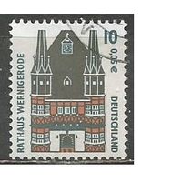 Германия. Ратуша в Вернигероде. 2000г. Mi#2130.