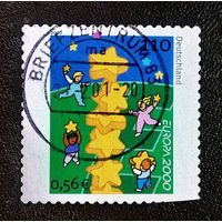 Марка Германия 2000 год
