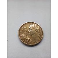 Югославия 10 динар 1955г