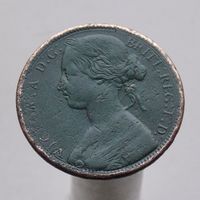Великобритания 1 пенни 1862