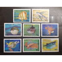 Вьетнам. 1986 год. Фауна. Рыбы (7)