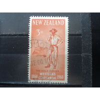 Новая Зеландия,1960. 100 лет провинции Вестланд, старатель