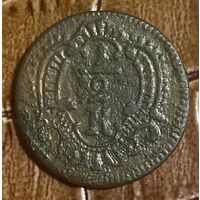 Монета 1/2 крейцера 1762 год. Епископство Вюрцбург.