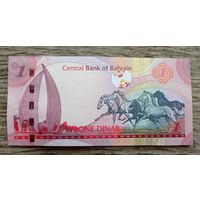 Werty71 Бахрейн 1 динар 2006 (2016 ) UNC банкнота Конь Лошадь