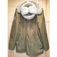 Бушлат полковника ВВС с воротником и папахой из овчины