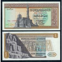 Египет 1 фунт 1976 год. XF+