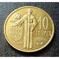 Монако 10 сантимов, 1977