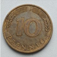 Германия. 10 пфеннигов 1985 года. J.