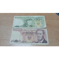 50 и 100 злотых ПНР