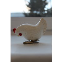 Легендарная детская игрушка "КУРОЧКА" заводная с ключиком