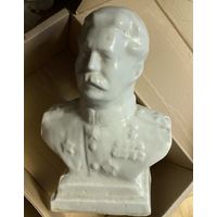 Бюст Сталина, БССР 1940-50 годы (Добрушский фарфоровый завод) раритет
