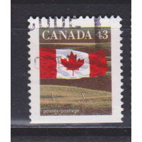 Флаг Герб Канада 1992 год Лот 12