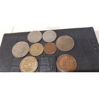 Подборка старых монет Израиля.