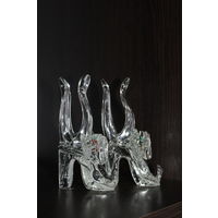 Стеклянные салфетницы "Туфли".